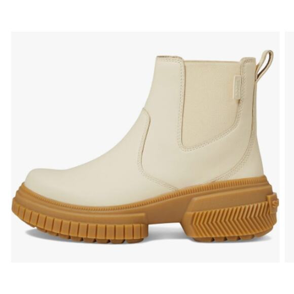 NEW Sorel - ONA Ave Chelsea Boot, WP, Women's Honey White,9.5 ($160) (other) - Picture 3 of 4